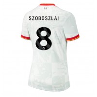 Camisa de time de futebol Liverpool Dominik Szoboszlai #8 Replicas 3º Equipamento Feminina 2024-25 Manga Curta